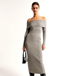 Abrecombie off the shoulder Midi Dress